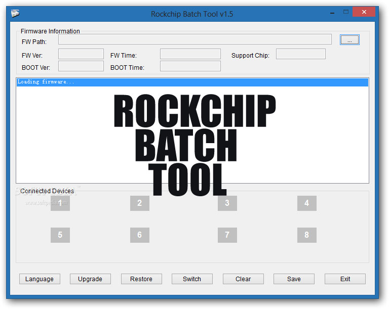 rockchip batch tool